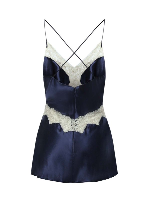 ALBERTA FERRETTI: Tops y camisetas sin mangas online - Top - Azul