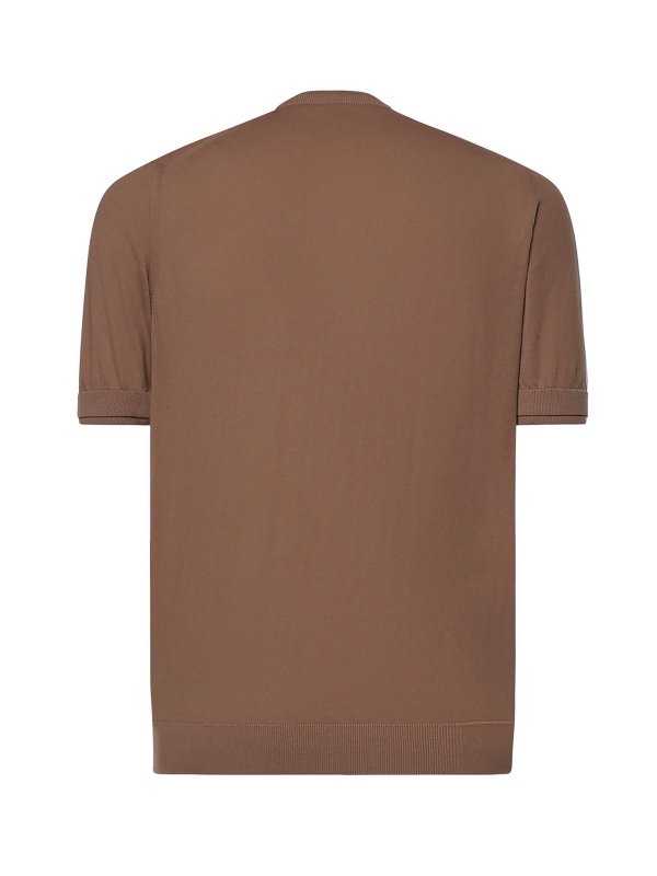 ELEVENTY: Pull col rond online - Pull Col Rond - Blanc
