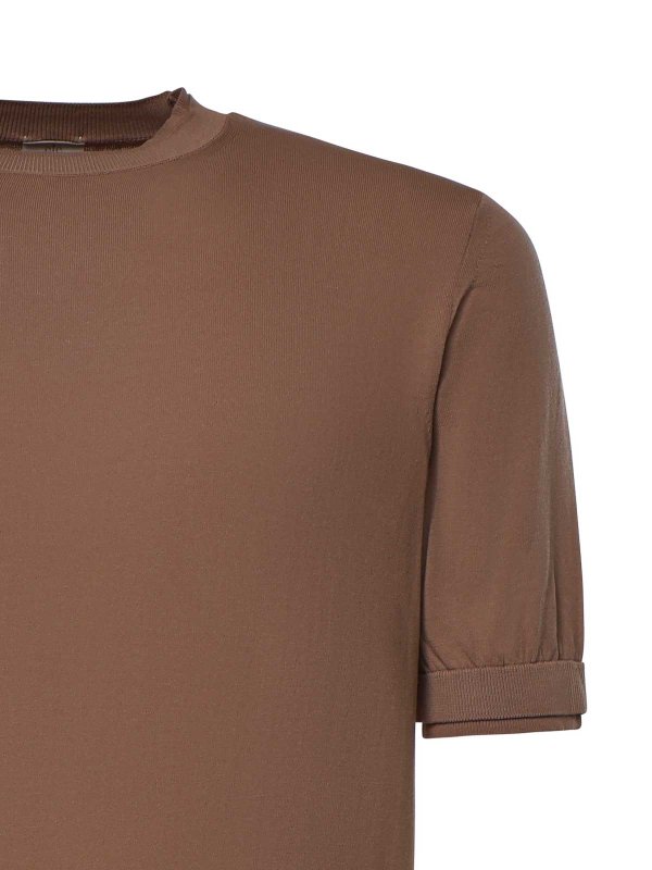 The Best Shops ELEVENTY: Pull col rond - Pull Col Rond - Blanc