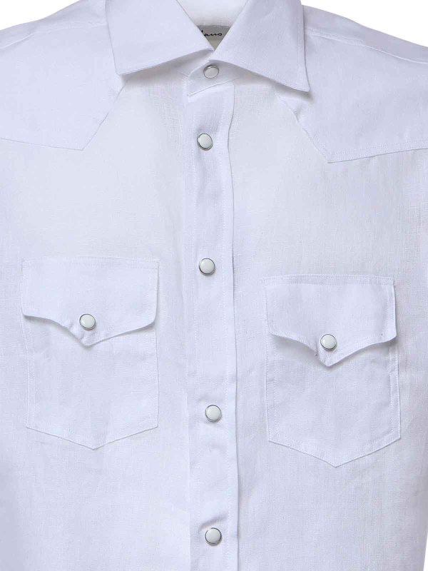 The Best Shops GIULIANO GALIANO: シャツ - シャツ - 白