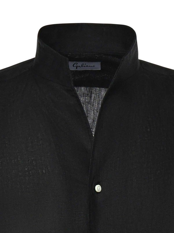 The Best Shops GIULIANO GALIANO: シャツ - シャツ - 黒