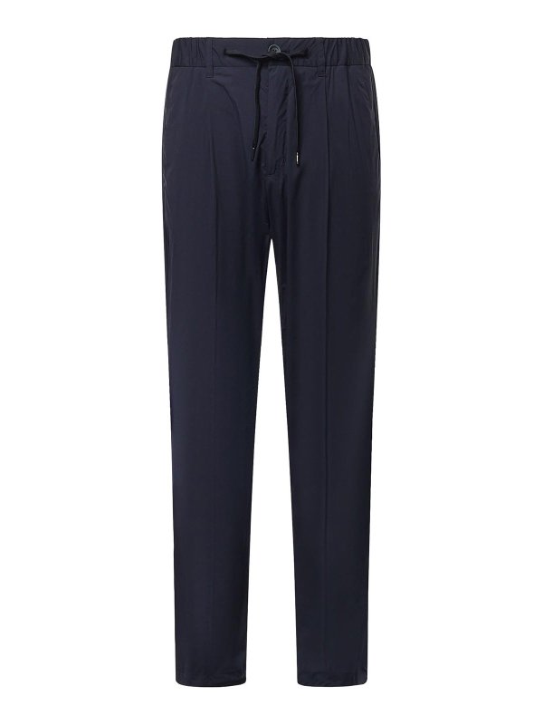 HERNO: casual trousers - Light Stretch Nylon Trousers