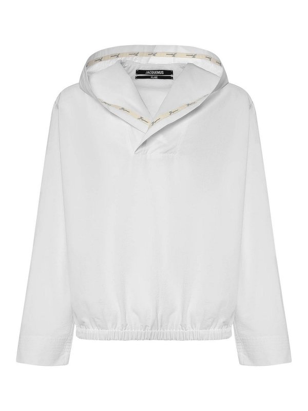 JACQUEMUS: Tops & Débardeurs - Top - Blanc