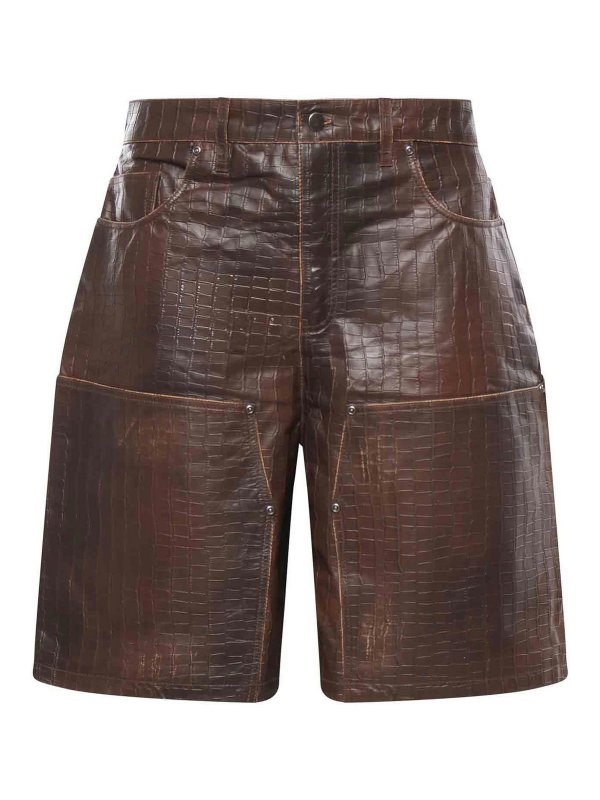 FOUND: Hosen Shorts - Shorts - Braun