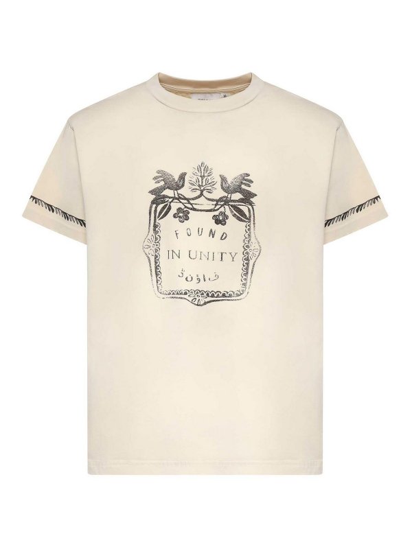FOUND: T-shirts - T-Shirt - Weiß