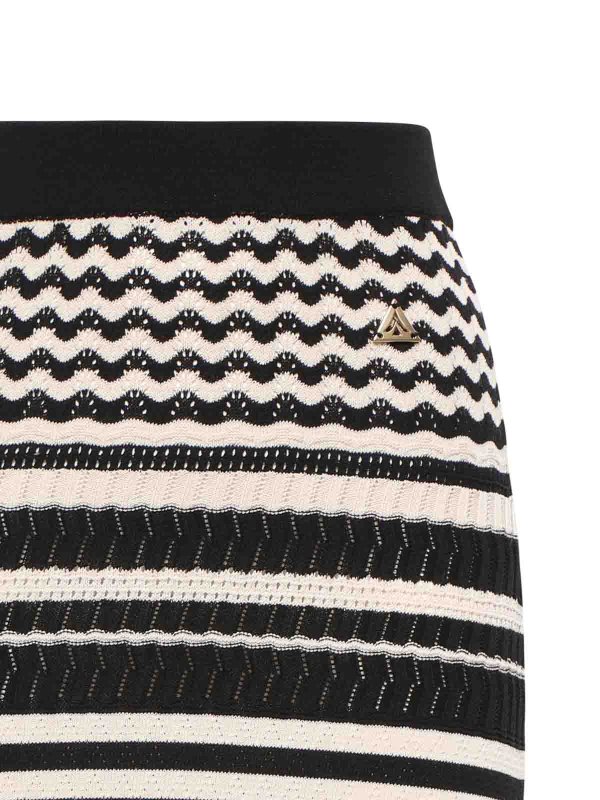 The Best Shops AKEP: Faldas largas - Falda Larga - Negro