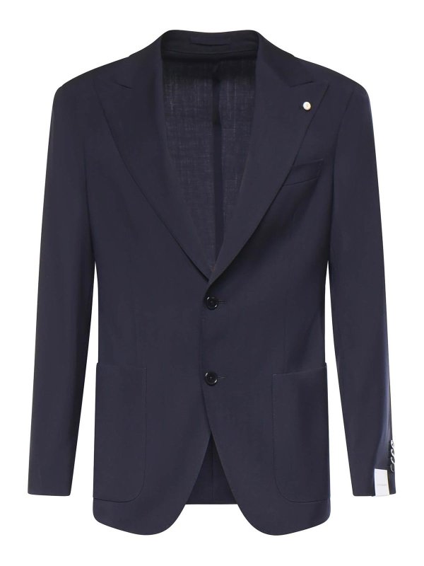 LUBIAM: Blazer - Blazer - Azul