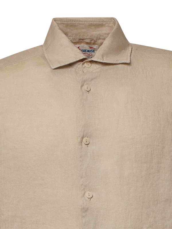 The Best Shops MC2 SAINT BARTH: Hemden - Hemd - Beige