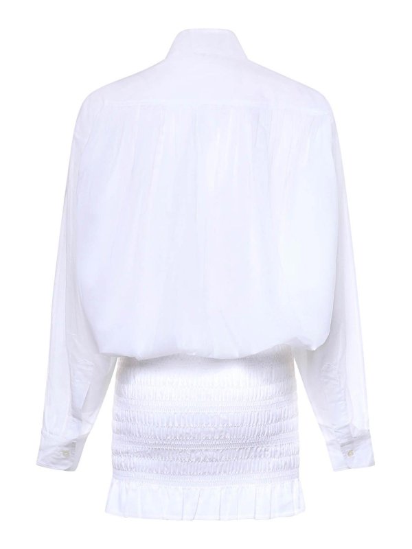 THE ANDAMANE: abiti corti online - Miniabito a camicia in cotone