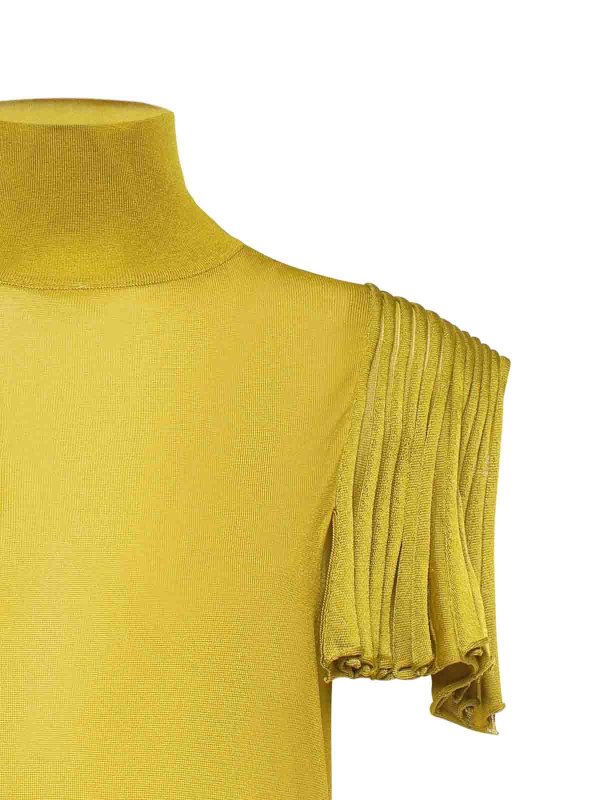 The Best Shops Alaïa: Rollkragenpullover  und Polo-Ausschnitt - Rollkragenpullover - Gelb