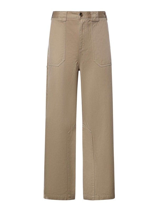 LOEWE: pantaloni casual - Pantaloni di cotone