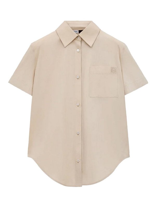 LOEWE: Chemises - Chemise - Beige Clair
