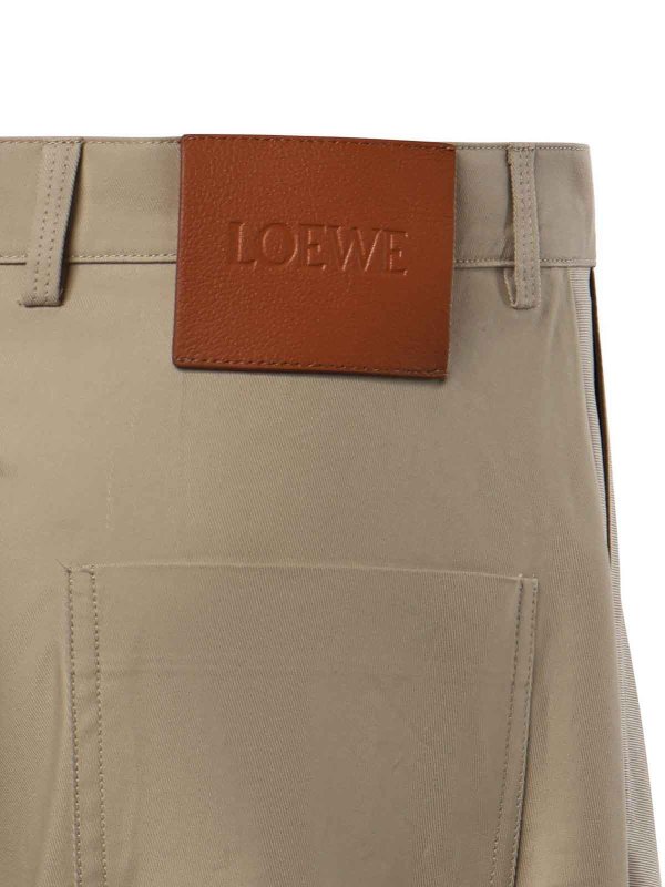The Best Shops LOEWE: casual trousers - Cotton Pants