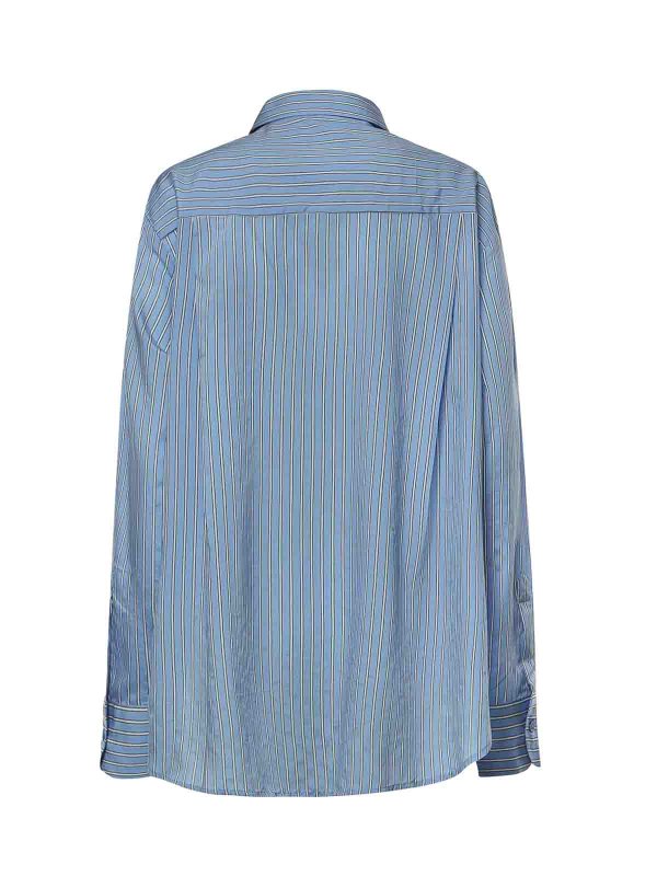 THE FRANKIE SHOP: シャツ online - シャツ - ブルー
