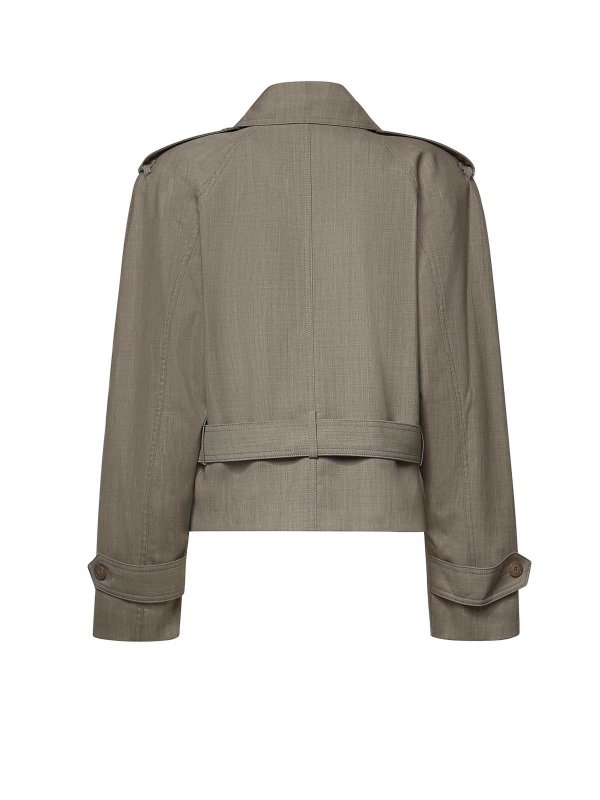 THE FRANKIE SHOP: トレンチコート online - トレンチコート - ベージュ