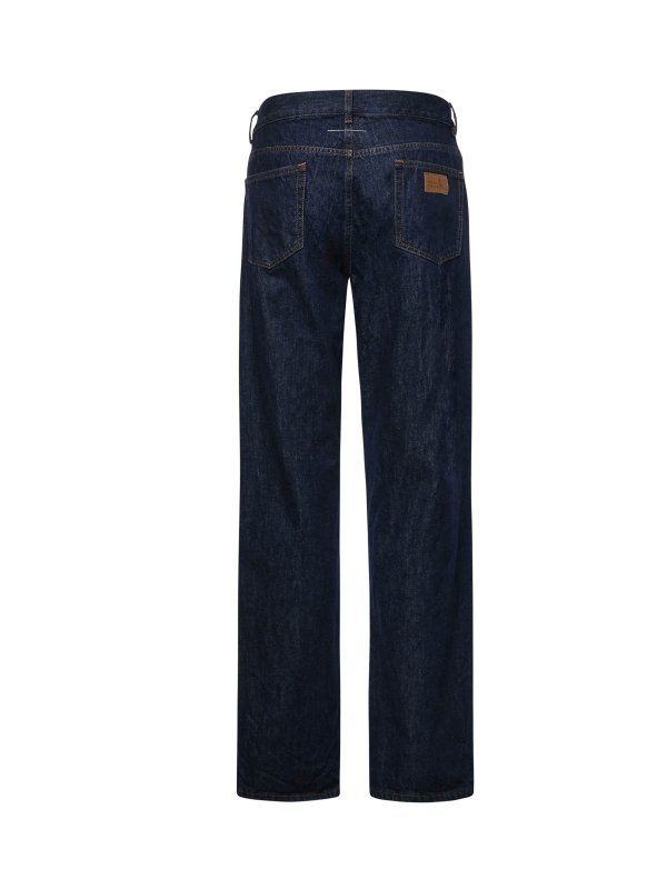 MM6 MAISON MARGIELA: ストレートジーンズ online - ストレートジーンズ - ブルー
