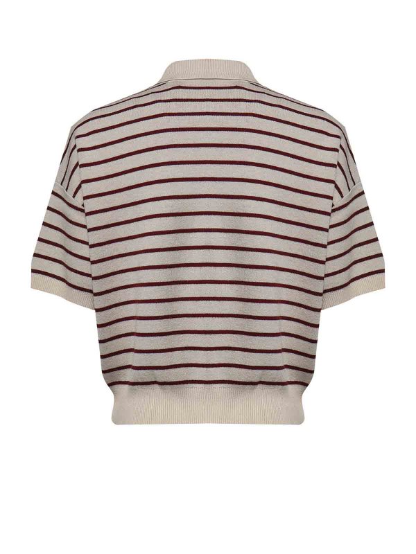 ROTATE Birger Christensen: ポロシャツ online - ポロシャツ - グレイッシュブラウン