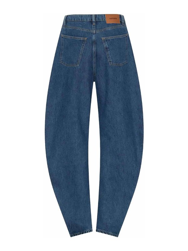 ROTATE Birger Christensen: ストレートジーンズ online - ストレートジーンズ - ミディアムウォッシュ