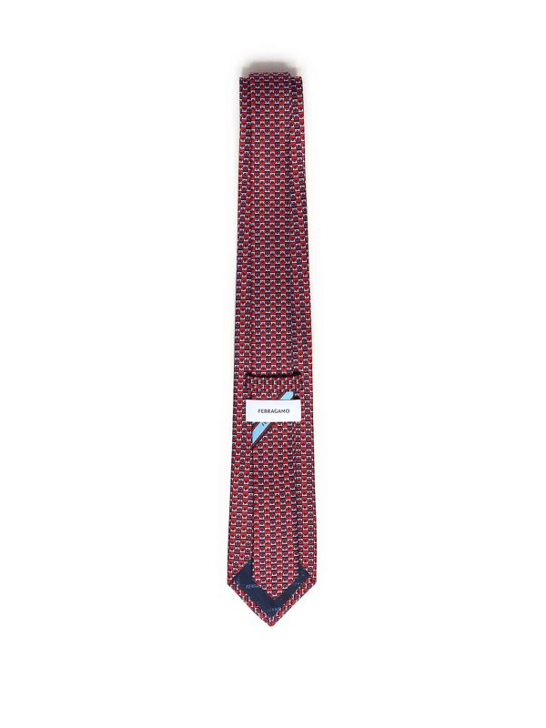 SALVATORE FERRAGAMO: Corbatas y pajaritas online - Corbata - Azul