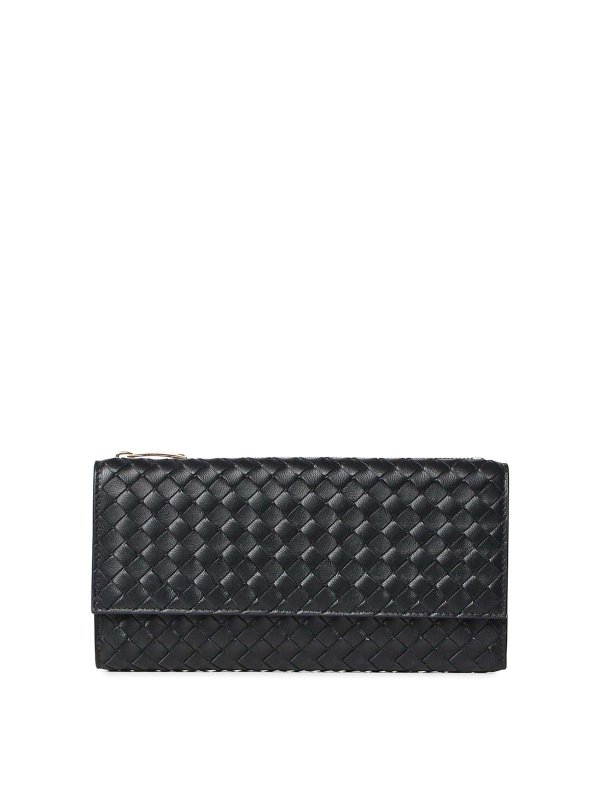BOTTEGA VENETA: 財布＆ポーチ - 財布 - 黒