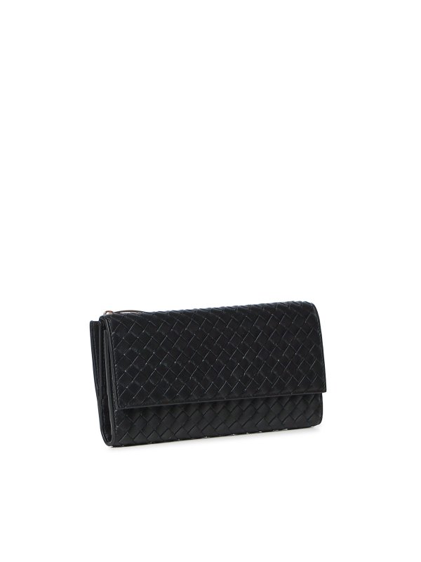 財布 - 黒 shop online: BOTTEGA VENETA
