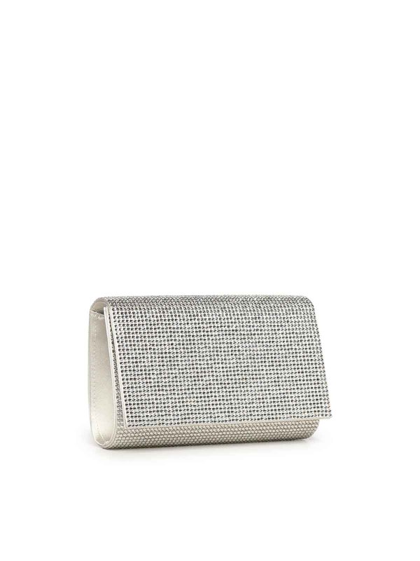 クラッチバッグ - 銀 shop online: RENE CAOVILLA