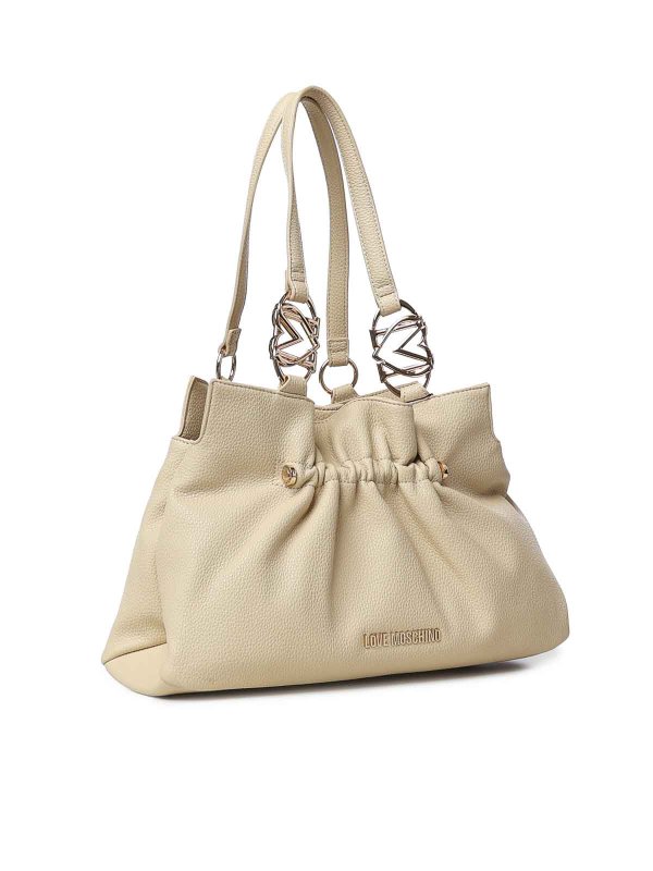 ショルダーバッグ - 白 shop online: LOVE MOSCHINO