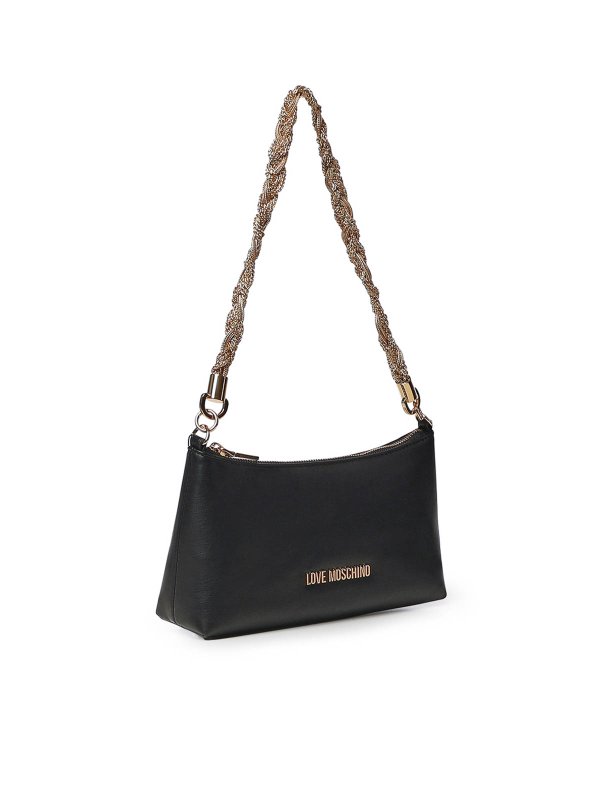 クラッチバッグ - 黒 shop online: LOVE MOSCHINO