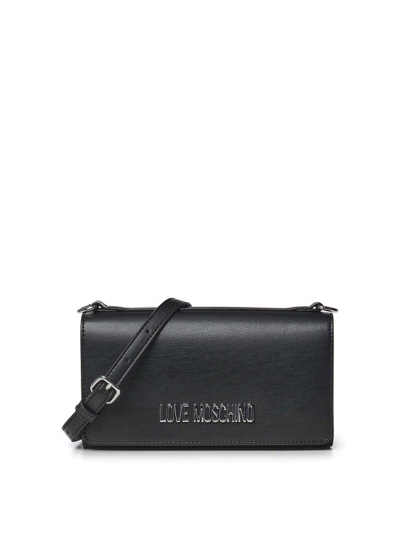LOVE MOSCHINO: ショルダーバッグ - ショルダーバッグ - 黒