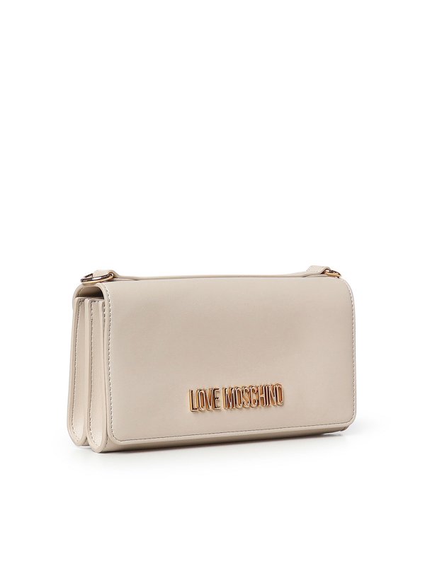ショルダーバッグ - クリーム shop online: LOVE MOSCHINO