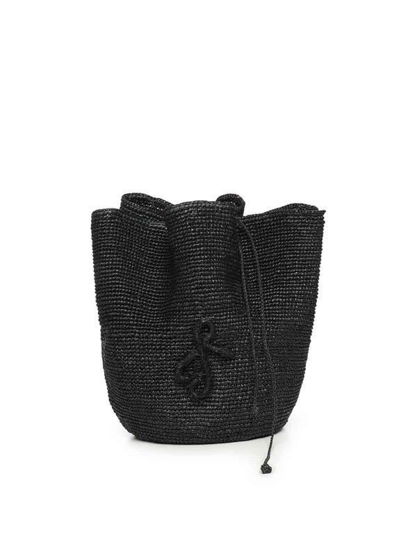 The Best Shops RUSLAN BAGINSKIY: ショルダーバッグ - ショルダーバッグ - 黒