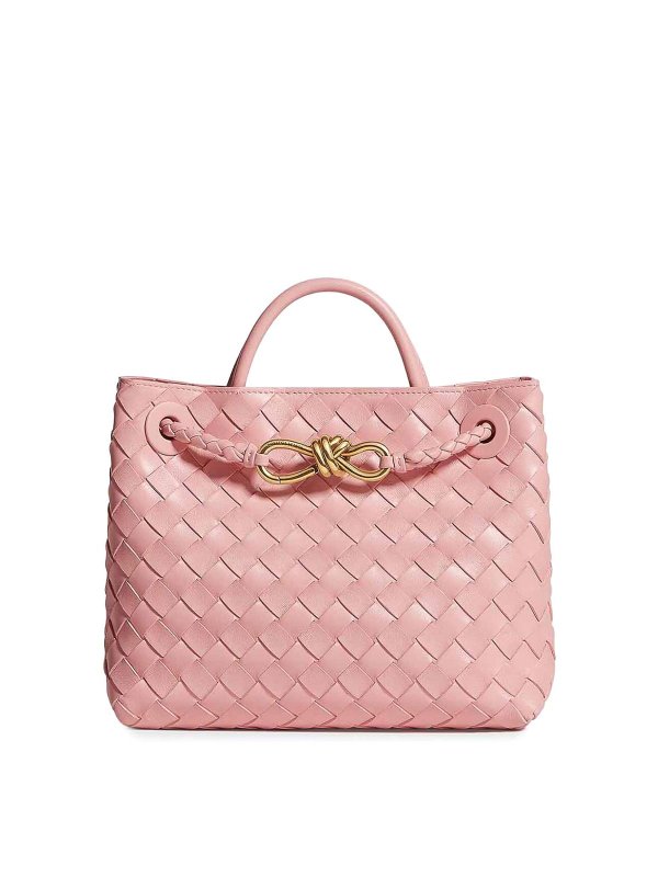 BOTTEGA VENETA: クロスボディバッグ - クロスボディバッグ - ピンク