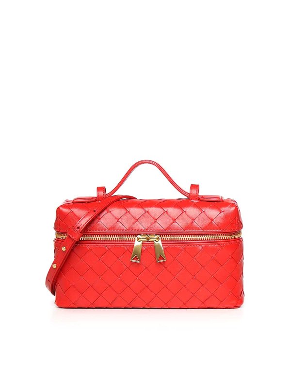 BOTTEGA VENETA: クロスボディバッグ - クロスボディバッグ - ベージュ