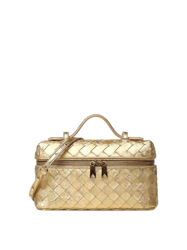 BOTTEGA VENETA: クロスボディバッグ - クロスボディバッグ - ベージュ