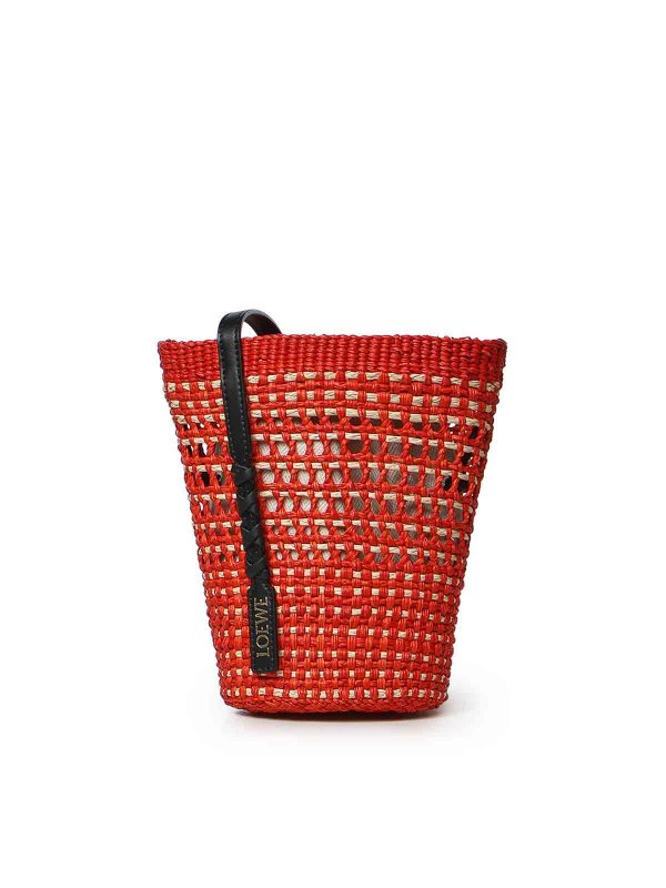 LOEWE: Handtaschen online - Shopper - Rot