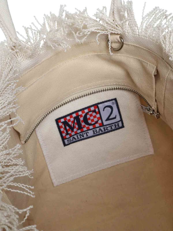 The Best Shops MC2 SAINT BARTH: Handtaschen - Shopper - Weiß