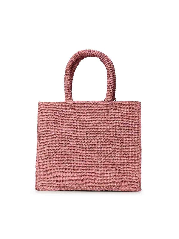 MC2 SAINT BARTH: totes bags online - Colette Raffia Bag