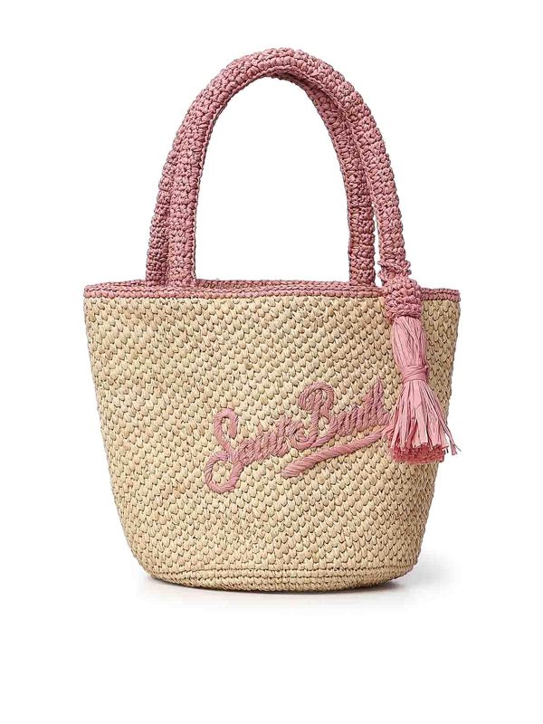 MC2 SAINT BARTH: Handtaschen - Shopper - Beige