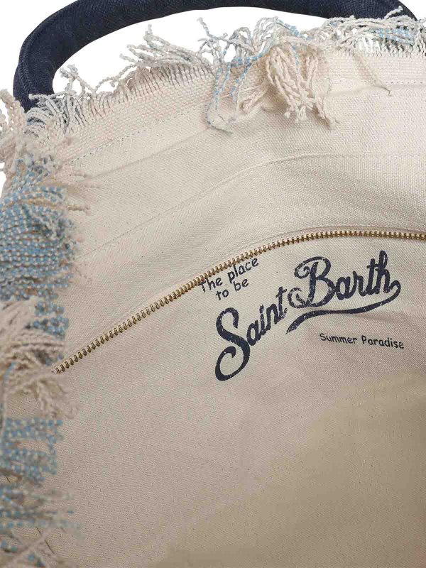 The Best Shops MC2 SAINT BARTH: Handtaschen - Shopper - Blau