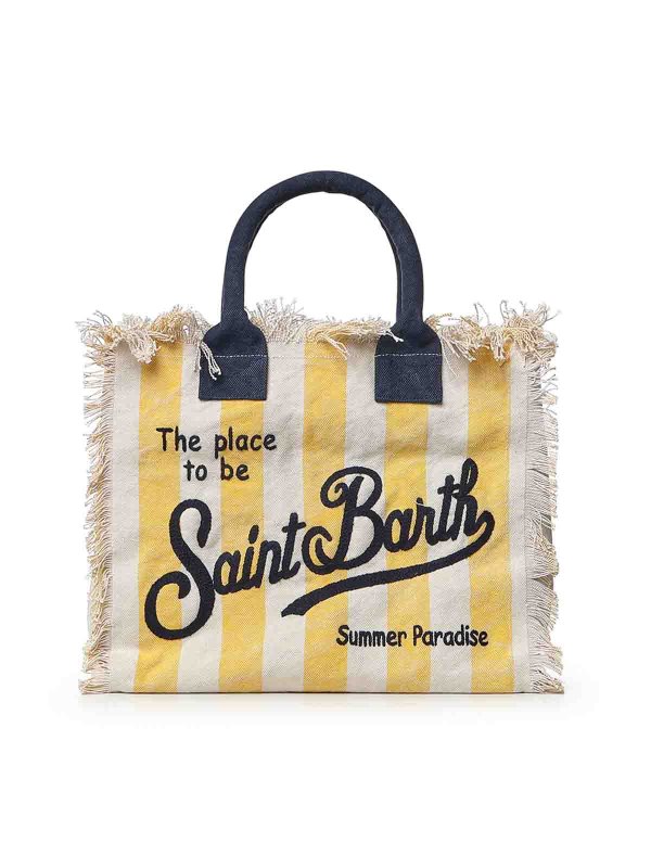 MC2 SAINT BARTH: トートバッグ online - トートバッグ - イエロー