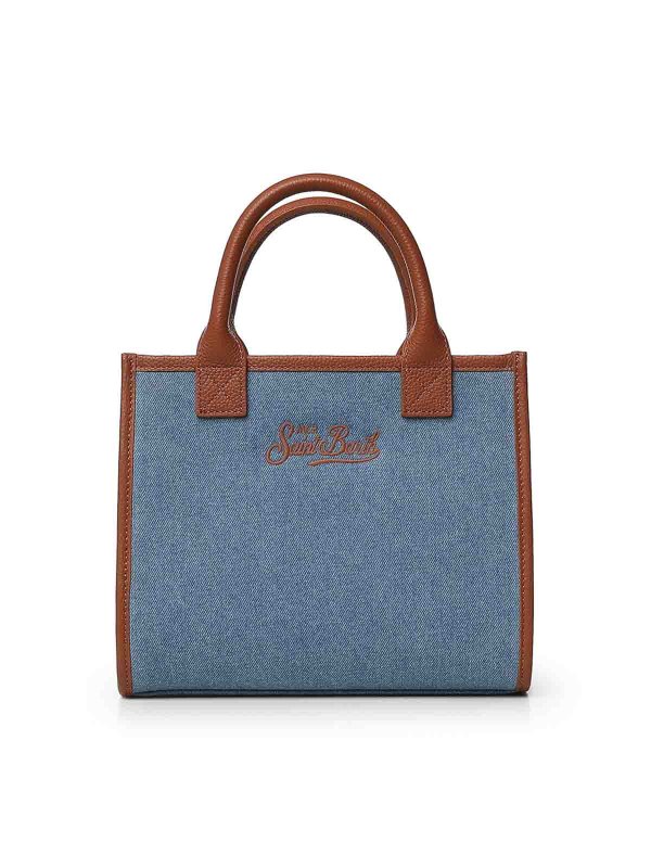 MC2 SAINT BARTH: Handtaschen online - Shopper - Blau