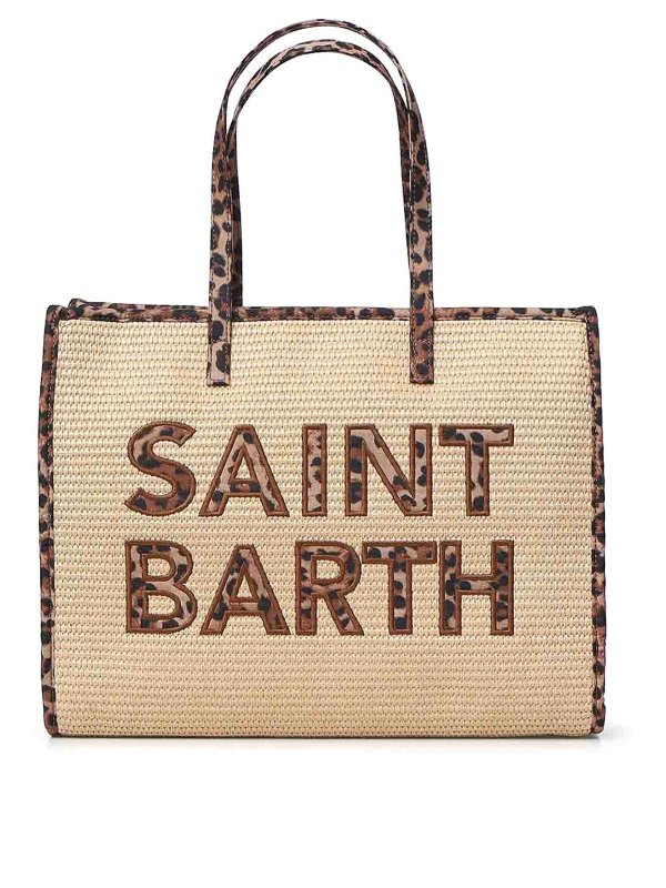 MC2 SAINT BARTH: トートバッグ - トートバッグ - ベージュ