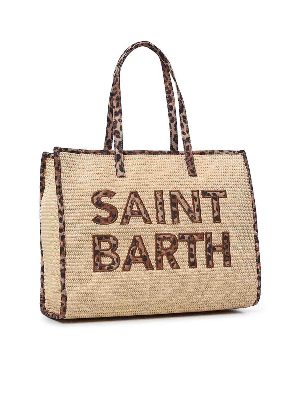 トートバッグ - ベージュ shop online: MC2 SAINT BARTH