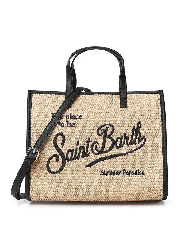 MC2 SAINT BARTH: Handtaschen - Shopper - Beige