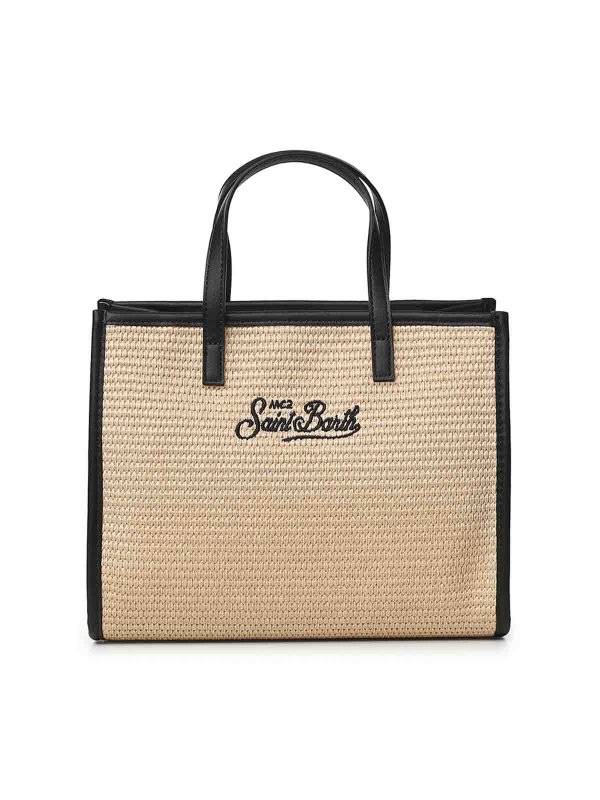 MC2 SAINT BARTH: Handtaschen online - Shopper - Beige