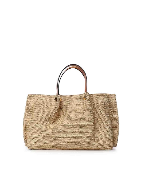 VALENTINO GARAVANI: トートバッグ online - トートバッグ - ブラウン