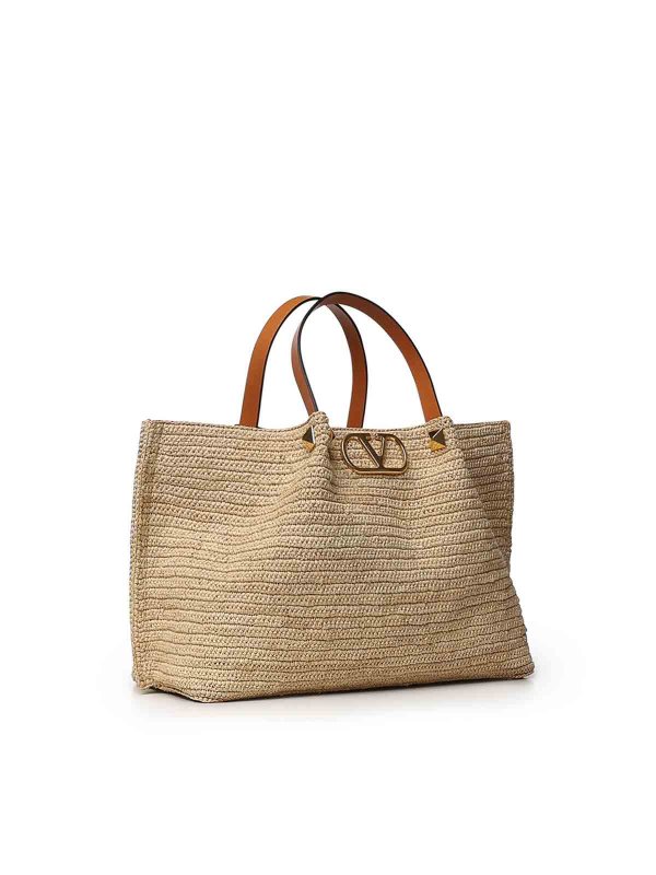 トートバッグ - ブラウン shop online: VALENTINO GARAVANI