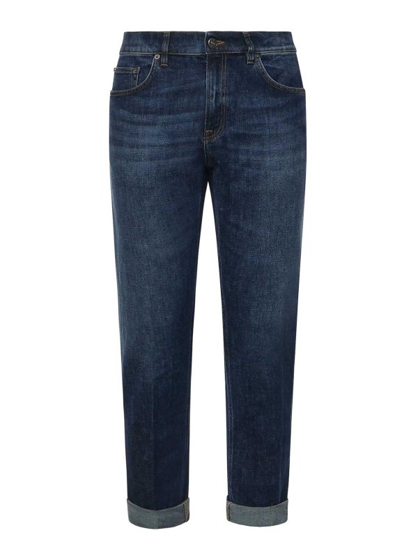 DONDUP: Jeans Rectos - Vaqueros Rectos - Azul