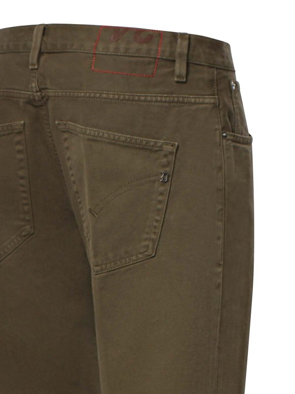 The Best Shops DONDUP: Jeans Rectos - Vaqueros Rectos - Verde Oscuro