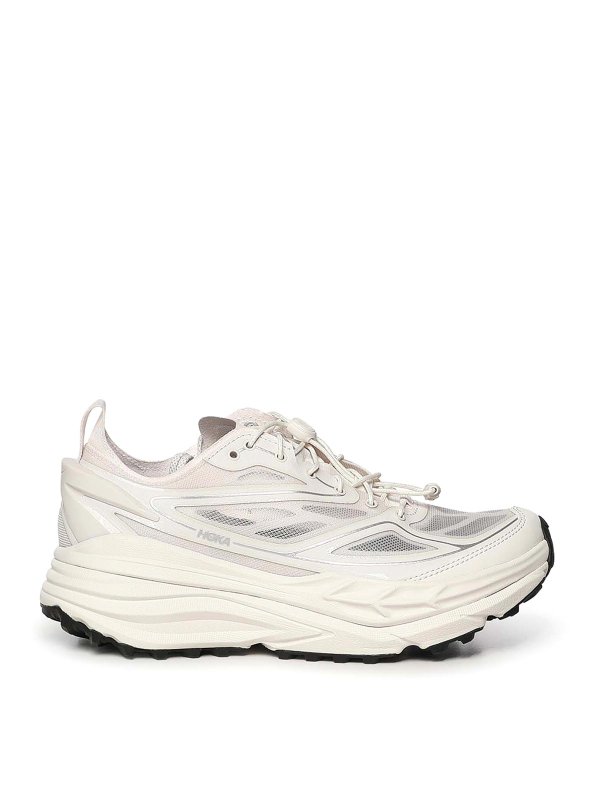 HOKA: Sneaker - Sneaker - Silber